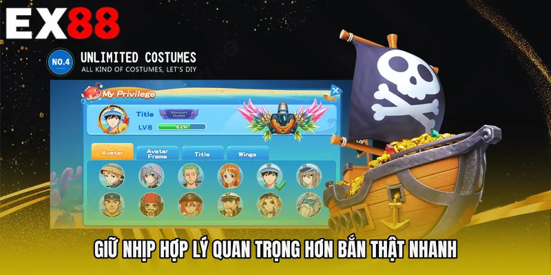 Giữ nhịp hợp lý quan trọng hơn bắn thật nhanh