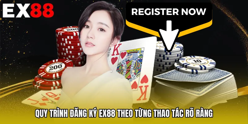 Quy trình Đăng ký EX88 theo từng thao tác rõ ràng